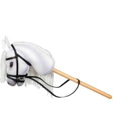 Astrup premium hobby horse Sigrid, white