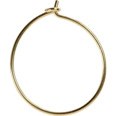 Creativ Company 20mm gold colored jewelry ring