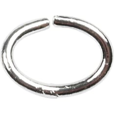 Creativ Company silver-colored 1.0mm spacer ring