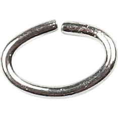 Creativ Company silver colored 0.7mm spacer ring