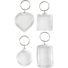 Key Rings, size 40-50 mm, 4 pc/ 1 pack