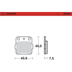 Moto-Master Jarrupalat Kawasaki: KX 65-80-85-100, Honda: TRX 300-400 EX,