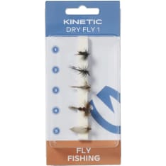 Kinetic Dry 1 5pc fly assortment