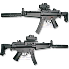 ASG MP5A5 7.2V airsoft sähkökonepistooli