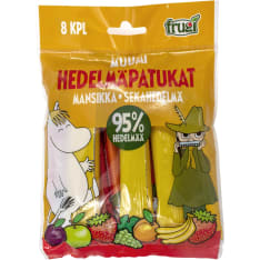 Moomin Strawberry mixed fruit 8x15g fruit bar
