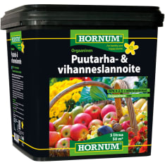 HORNUM Puutarha- ja vihanneslannoite 5 L