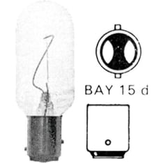 Polttimo bay-15d 12v 12cand