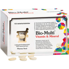 Pharma Nord Bio-Multi® Vitamin & Mineral 150 tabl. ravintolisä