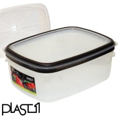 Plast1 6L ritilällä säilytyslaatikko