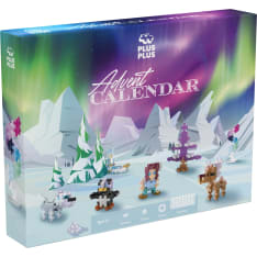 Plus-Plus Advent Calendar - Santa's Northern Lights Adventure joulukalenteri 2025