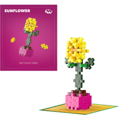Plus-Plus Plant Packs - Sunflower