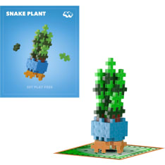 Plus-Plus Plant Packs - Snake Plant