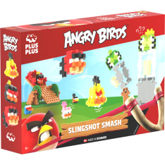Plus Plus Angry Birds Slingshot Smash