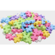Plus-Plus BIG Pastel Mix 100-os rakennuspalikat