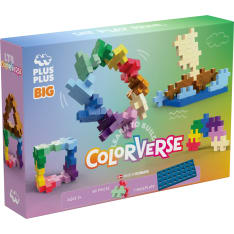 Plus-Plus BIG Learn to build - Colorverse  rakennussetti