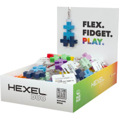 Plus-Plus Hexel Duo Keychain