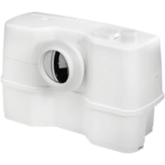 Grundfos Sololift2 WC-1 pienjätevesipumppaamo silppurilla, WC-liitännällä ja yhdellä poistolla