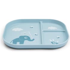 Done by Deer Foodie Elphee sininen lokerolautanen