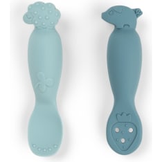 Done By Deer Tiny Farm 2pcs learning spoon