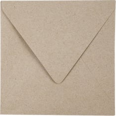 Focus Envelope 160X160 brown 120G 50 PCS kirjekuoret