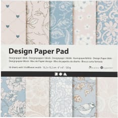 Creativ Company Rosa kuviopaperilehtiö