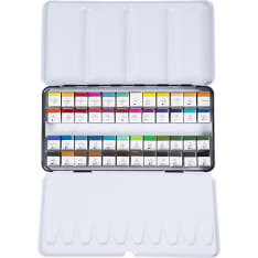 Creativ Company 48 värin perusvärilajitelma vesivärit