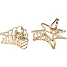 Creativ Company kullanvärinen hiussolki 2 kpl/ paketti