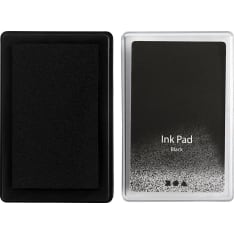 Creativ Company 9 x 6 cm musta leimasintyyny