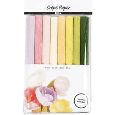 Creativ Company pastellivärit kreppipaperilajitelma