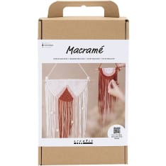 Creativ Company Makramee Seinäkoriste askartelusetti