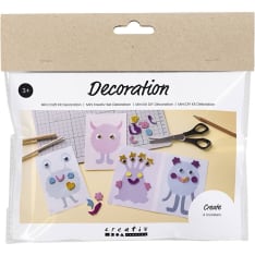 Creativ Company Mini Decoration Monster collage craft set