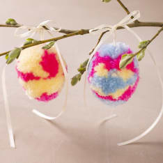 Creativ Company Mini Pom Pom Eggs craft set