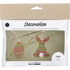 Creativ Company Mini Decoration Egg and rabbit craft set