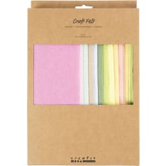 Creativ Company A4 10pcs/pk Pastel Craft Felt