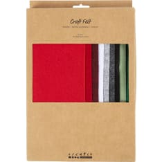 Creativ Company A4 10pcs/pk Christmas Theme Craft Felt