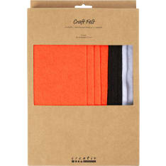 Creativ Company A4 10pcs/pk Halloween Colors Craft Felt