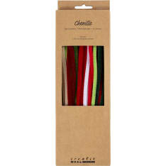 Creativ Company 25pcs/pk Christmas Theme Chenille Stems