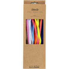 Creativ Company 25pcs/pk Colorful Chenille Stems