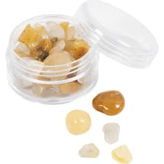 Creativ Company 63pcs/pk Honey Calcite Crystal Beads