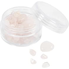 Creativ Company 63pcs/pk Rose Quartz Crystal Beads