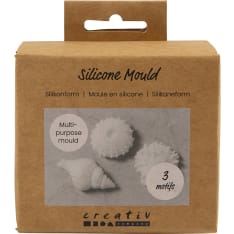 Creativ Company Sea Urchin, Snail & Shell Silicone Mold
