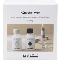 Creativ Company 2 x 150ml clear bio-resin