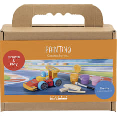 Creativ Company kilpa-auto mini maalaussetti