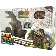 Real Wild IR Raptor dinosaurus