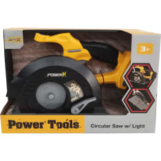 Power X Circular Saw leikki pyörösaha valolla ja äänillä