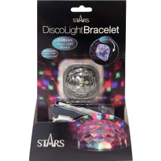 STARS Disco ball bracelet with LED lights