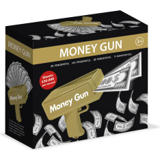 Pocket Money Money Gun rahapyssy + 100 leikkiseteli