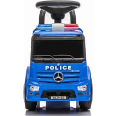 Mercedes Benz Antos Police potkuauto hälytysäänillä ja -valoilla
