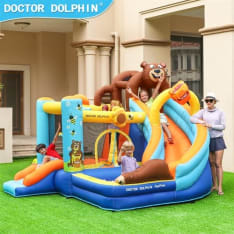 Doctor Dolphin Bouncer Honning Bear pomppulinna