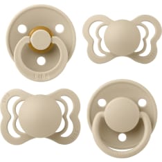 BIBS Try-it Vanilla koko 1, 4 kpl tutti lajitelma